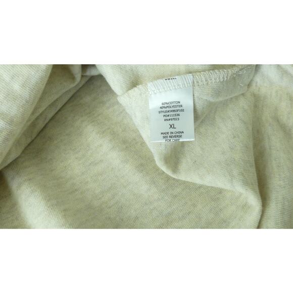 NWT Pretty Rebel Miken Women's Sweatshirt Size XL Oatmeal Soft Lagenlook Layer - Picture 9 of 9